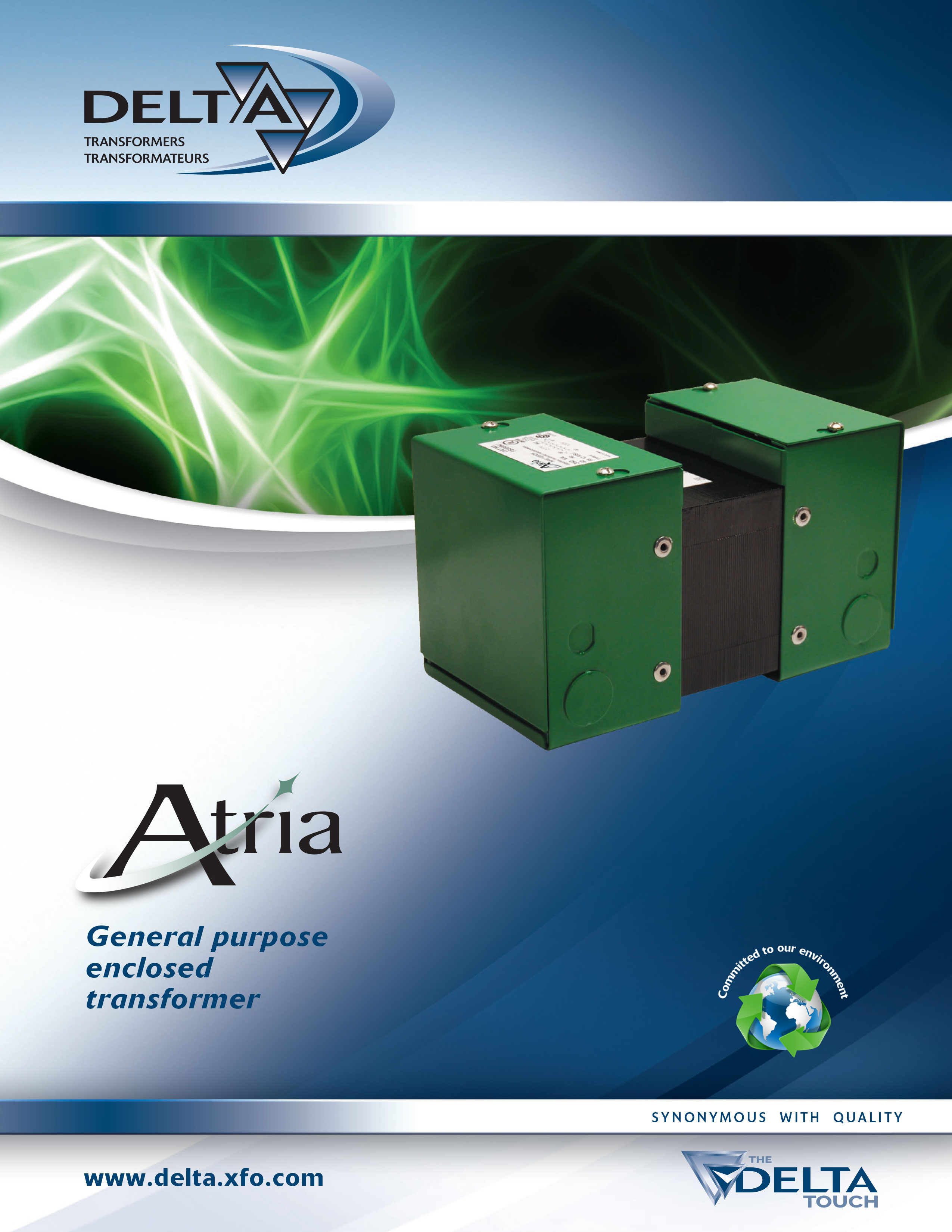 Enclosed control transformer brochure cover