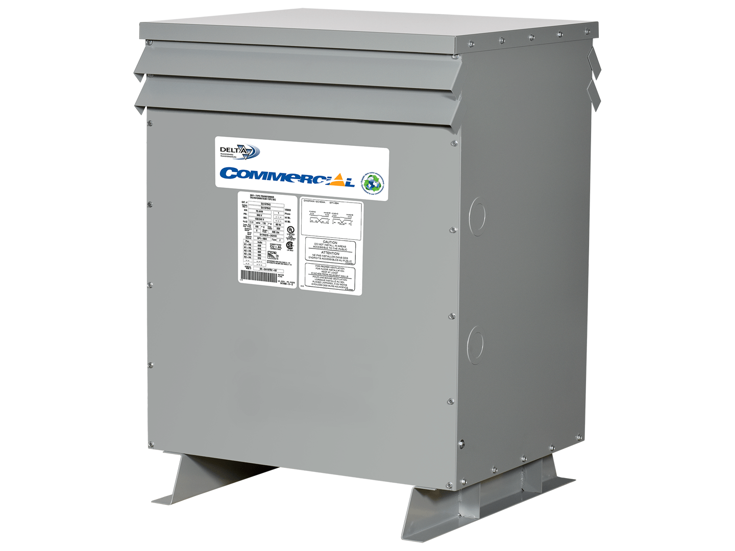 Tranformateur a usage general de type sec